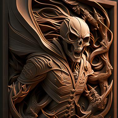 3D модель St ghost rider (STL)